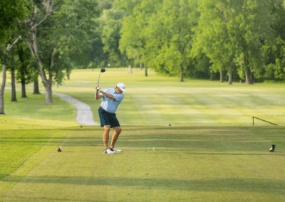 Golfing